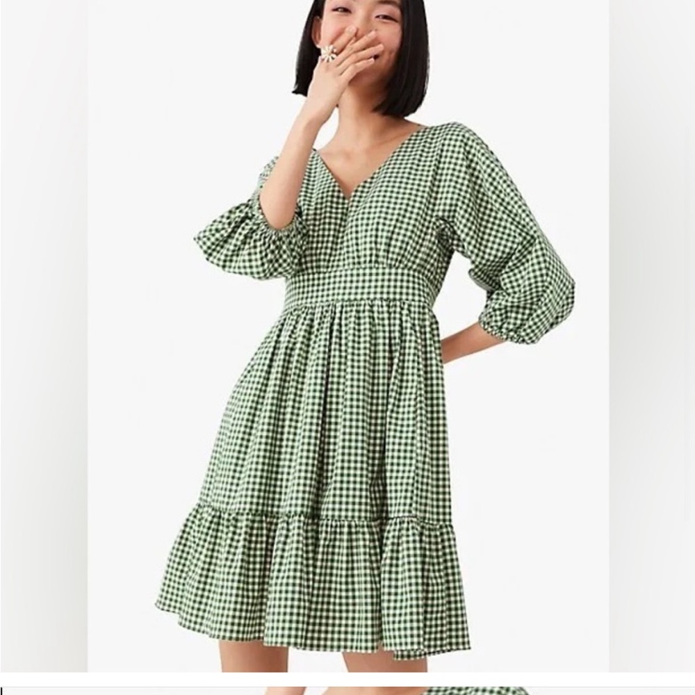 Kate Spade mainline bodega gingham dress
